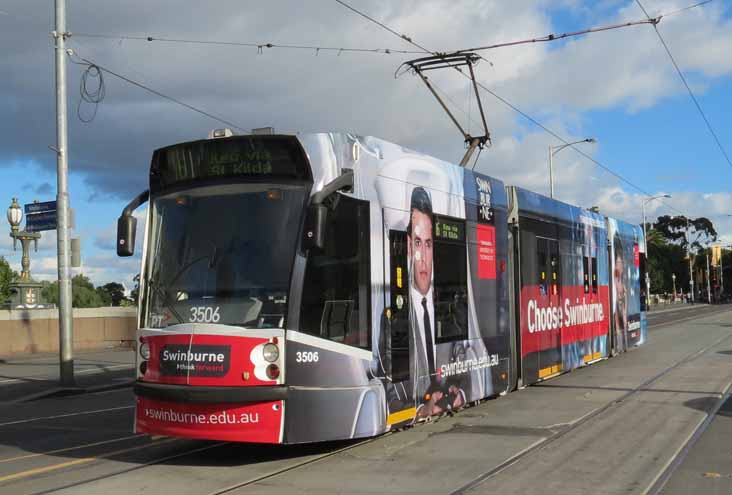 Yarra Trams Combino 3506 Swinburne